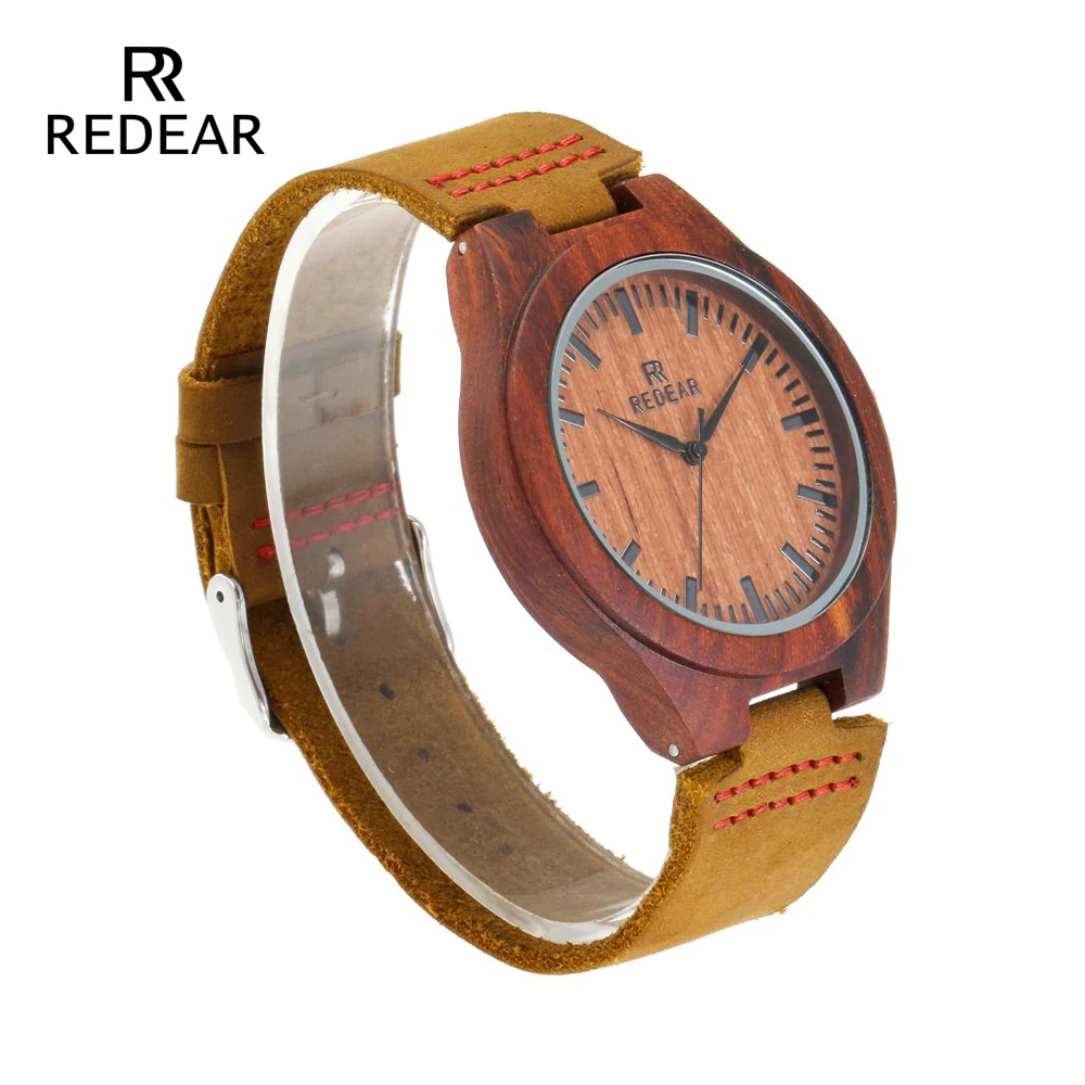 REDEAR Бесплатная доставка Классический бренд дизайн красного сандалового дерева