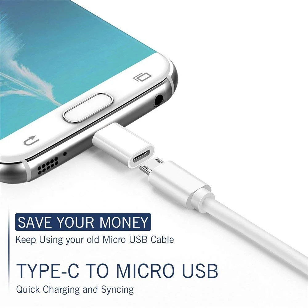 Адаптер переходник Micro Usb Male To Type c Microusb C для Huawei Macbook Oneplus Xiaomi Otg кабель зарядки и