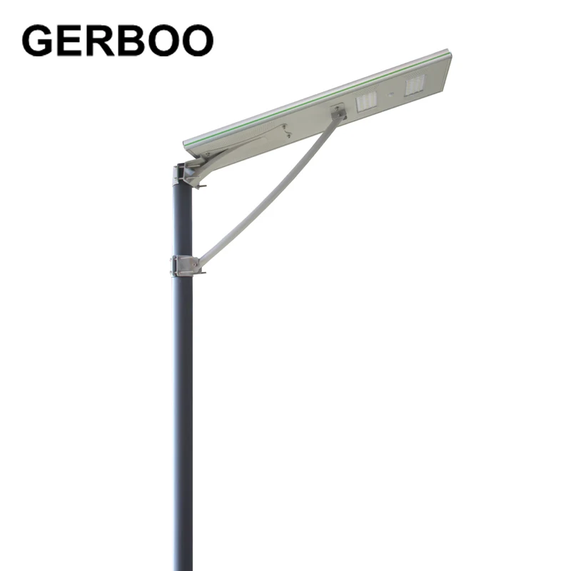 Солнечные уличные фонари все в одном с движения PIR Солнечный свет Открытый Сад