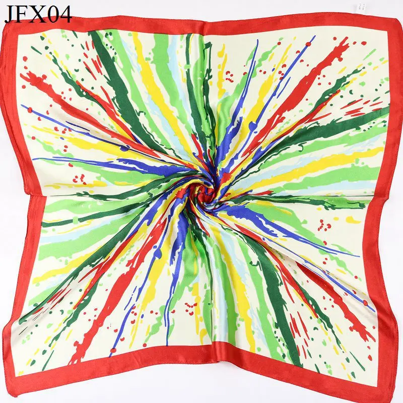 Мода небольшой площади 40% натуральный шелк Для женщин Шарфы Роскошные красочным