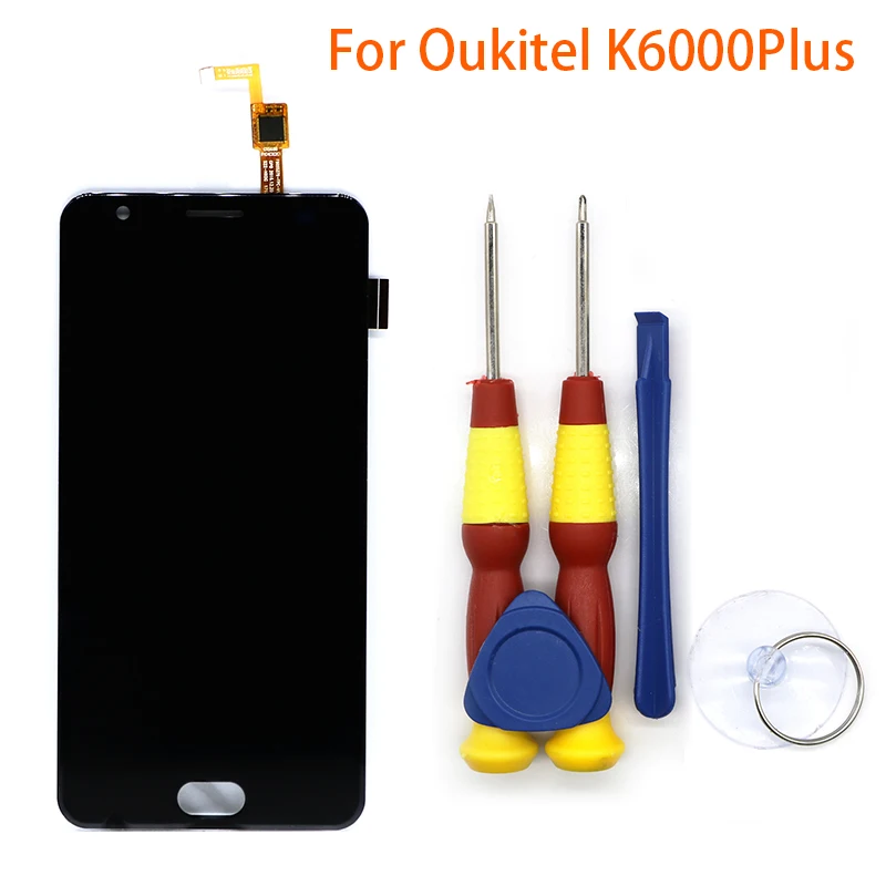 Новая оригинальная сенсорная панель для Oukitel K6000 Plus сменные детали + инструмент