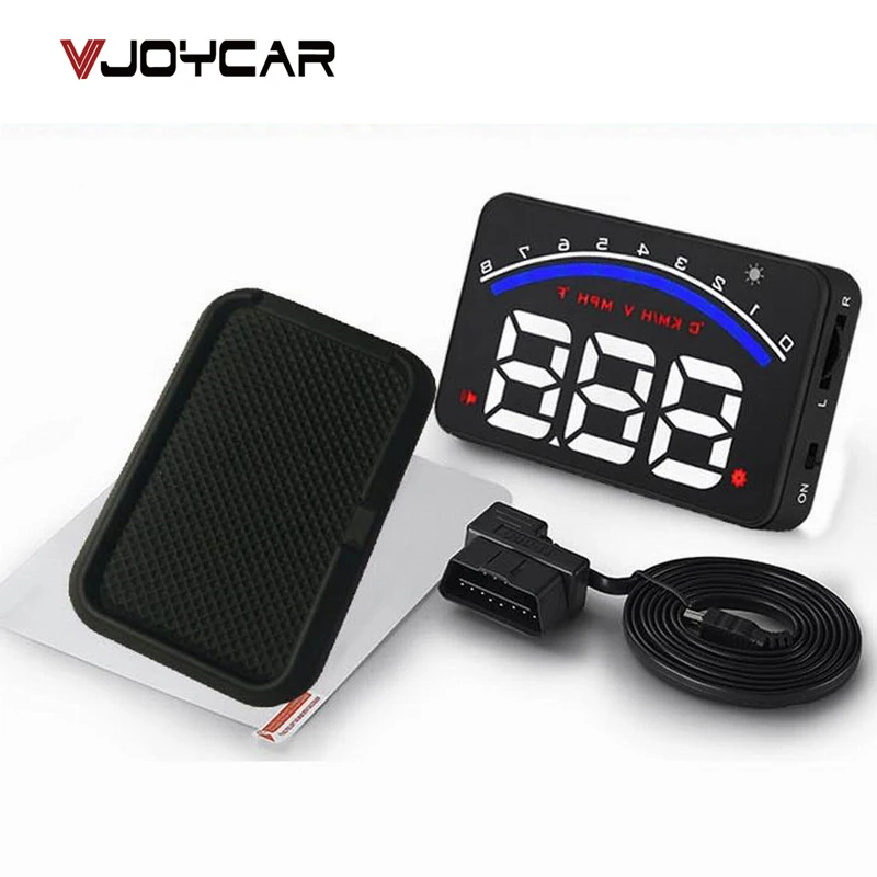 VJOYCAR M6 Hud OBD Head Up Display автомобильный Стайлинг Дисплей защита от превышения скорости
