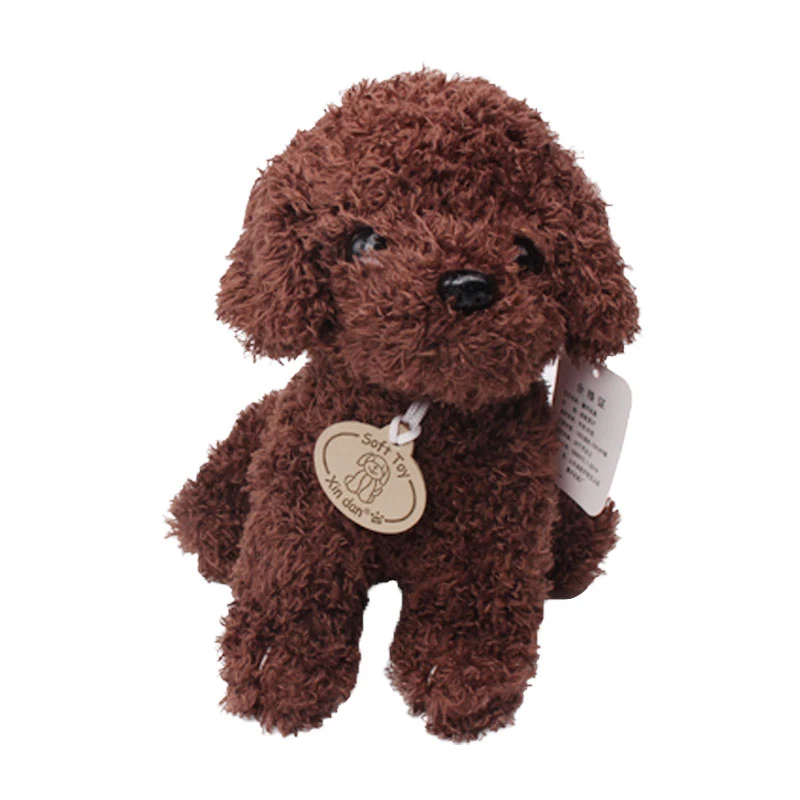 

Doll toy accessories Toy dog 18 cm teddy dog pet fit 43 cm baby dolls and 18 inch Girl dolls A gift for a child c694
