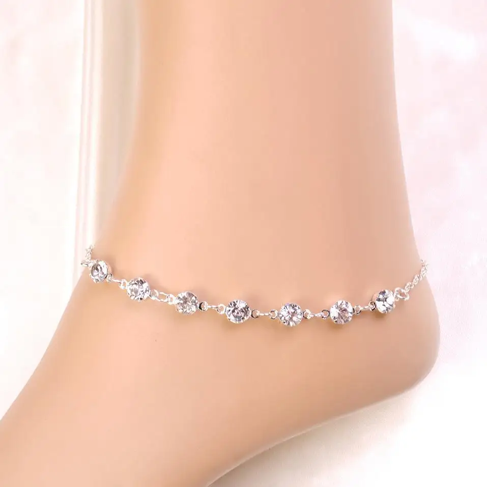 Модные ювелирные изделия ножной браслет хрустальные стразы ножные браслеты на