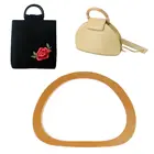 2018 Горячая Новинка 1 шт. деревянная ручка сумки Замена DIY сумка Рамка для сумки кошелька аксессуары Высокое качество