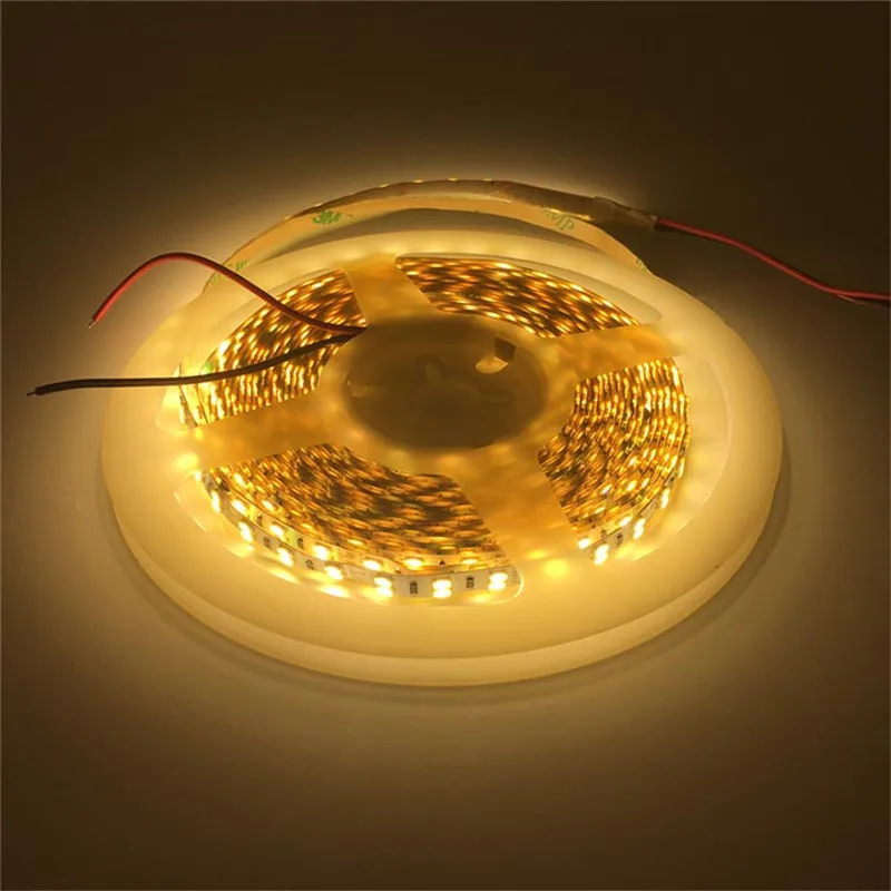 Светодиодная лента 3014 SMD 216 светодиодов/м 12 В постоянного тока белый/теплый белый 5