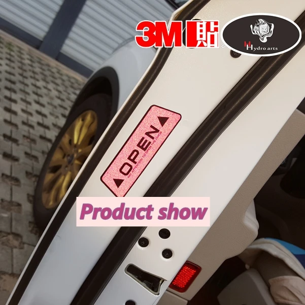 Светоотражающие наклейки и № LS003 с Предупреждение ными знаками о открытии дверей