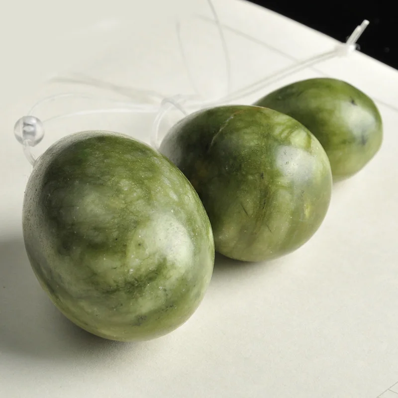 3 шт. яйцевидные нефритовые мышцы тазового дна вагинальные затягивающие яйца