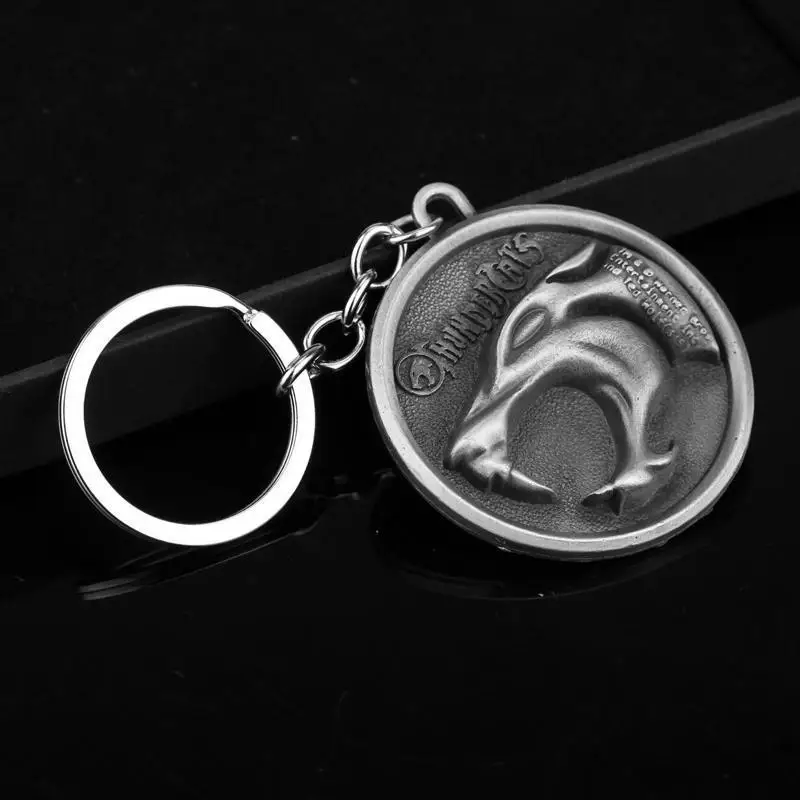 Cartoon TV Jewelry Thundercats Lion Logo Keychain Metal Pendants Car Key Holder | Украшения и аксессуары