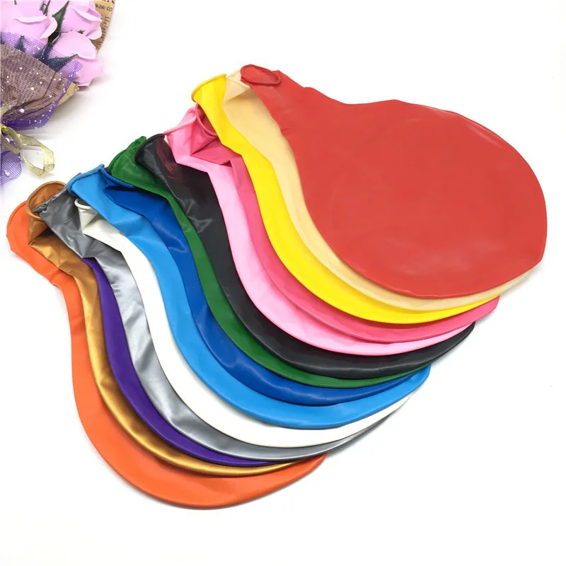 10 шт./лот большой шар 36 дюймов 90 см гигантский латексный Jumbo вечерние ринки