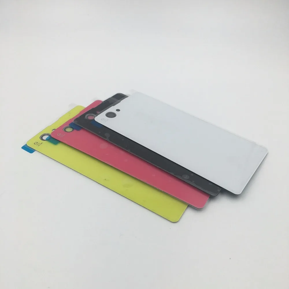 RTBESTOYZ стеклянная крышка батареи для Sony Xperia Z1 Compact Mini D5503 M51W батарея задняя дверь
