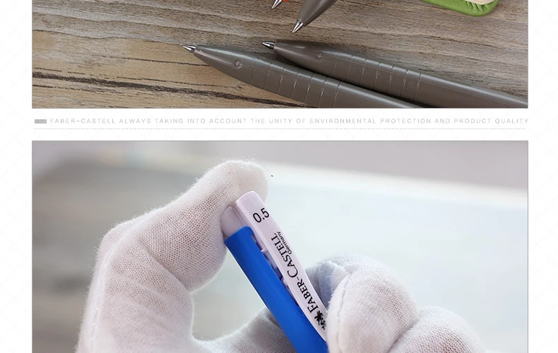 5 шт.(Германия) FABER-CASTELL RX гель Треугольники стержень прессы гелевая ручка 0,38/0,5/0,7 мм гелевая ручка черного цвета