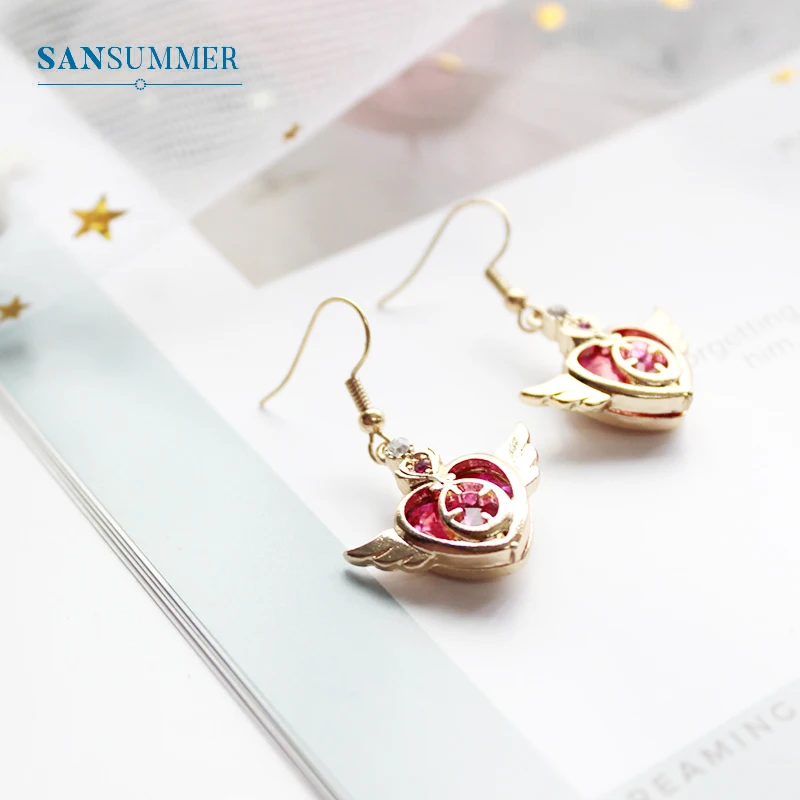 SANSUMMER 2020 Новые популярные модные серьги для женщин красивые женские с крыльями