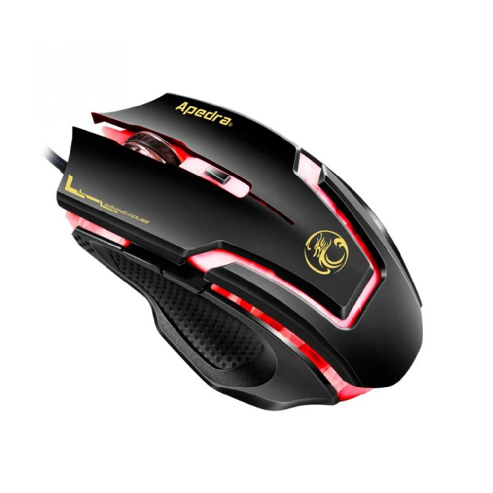 Проводная Мышь Gaming Mouse 6 Кнопок Компьютерной Мыши 3200 ТОЧЕК/ДЮЙМ USB Оптическая мышь
