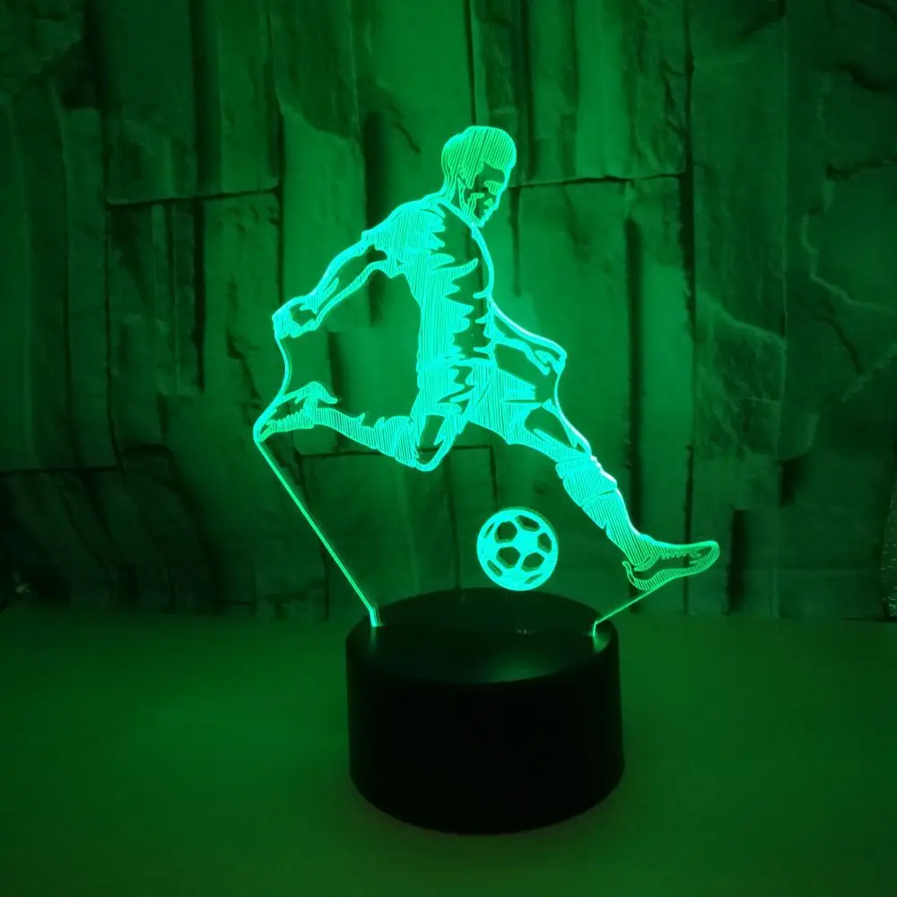 3D персонажи мультфильмов настольная лампа Luminaria RGB Led ночные светильники Нью Йорк