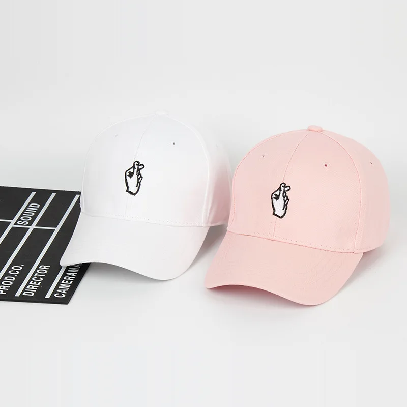 Новая модная простая бейсбольная Кепка с вышивкой пальцев высокое качество