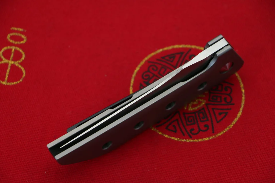 DICORIA Flipper CPM154 лезвие TC4 титановая ручка складной нож Открытый Отдых Охота выживания карманные Фруктовые Ножи EDC инструменты
