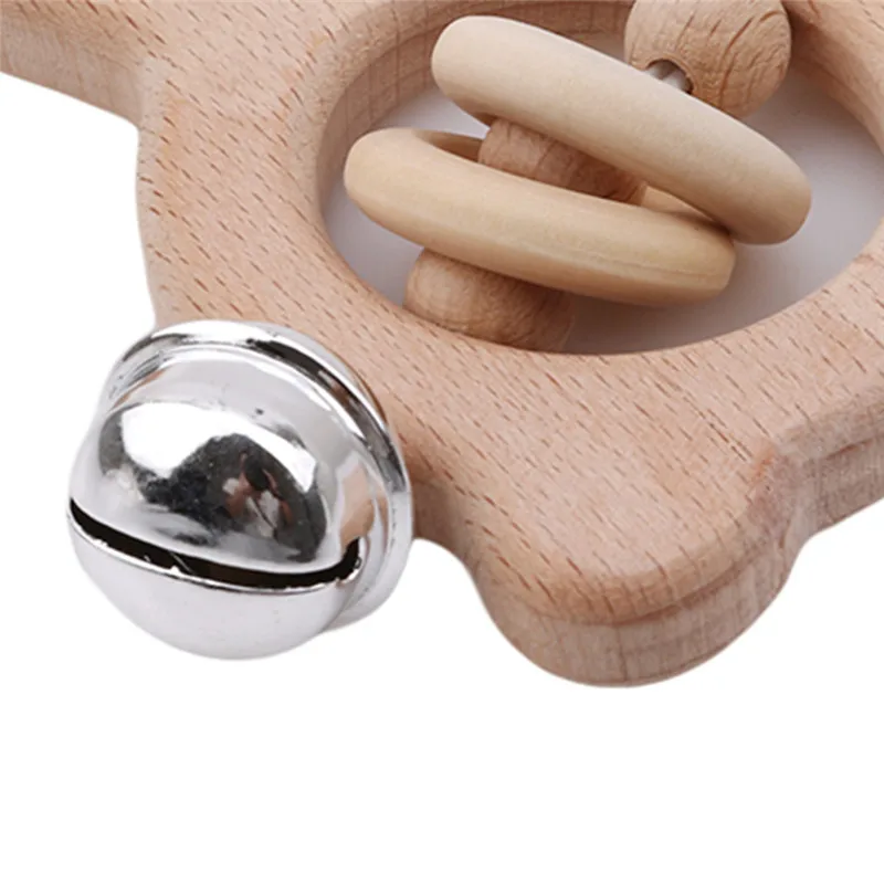 Деревянные детские игрушки деревянные из бука ручной Прорезыватель с