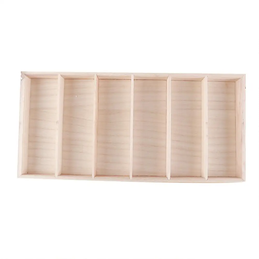 Органайзер для очков деревянная подставка хранения органайзер косметики