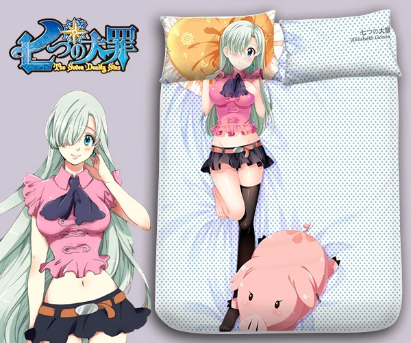 Hobby Express Elizabeth Liones Nanatsu no Taizai японская кровать в стиле аниме одеяло или
