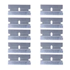 Лезвия из нержавеющей стали для iPhone, iPad, Samsung, ЖК-экран, инструменты для удаления клея, 10 шт.лот (без ручки)