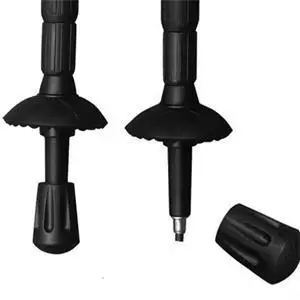

2 PCS Hiking Pole Replacement Tips Trekking Pole Tip Protectors Walking Stick Head Protect Equipment Accessory