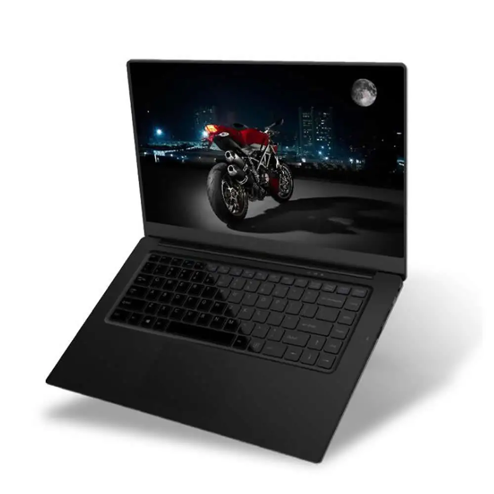 15,6 дюймовый ультратонкий ноутбук 6 ГБ 64 Гб SSD с большой батареей Windows 10 wifi bluetooth Компьютер нетбук ПК черный цвет