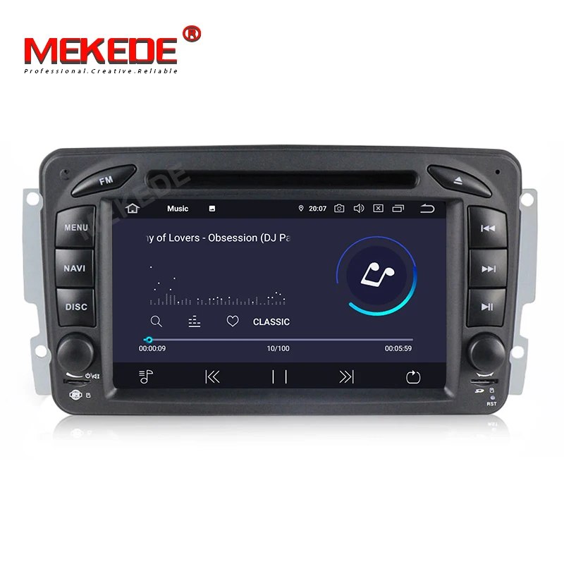 MEKEDE Автомобильный мультимедийный плеер Android 9 0 2 Din GPS Авторадио для