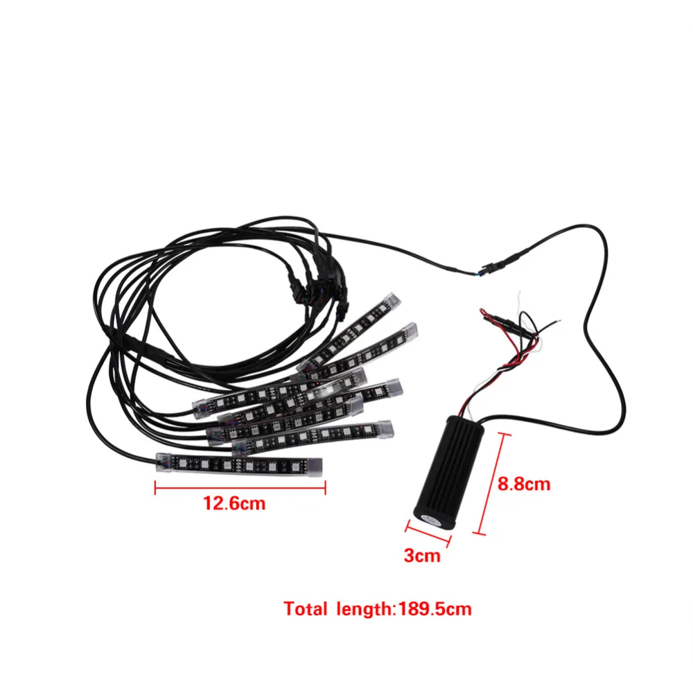 8 шт. светильник универсальные светодиодные ленсветильник для мотоцикла 12 В 14