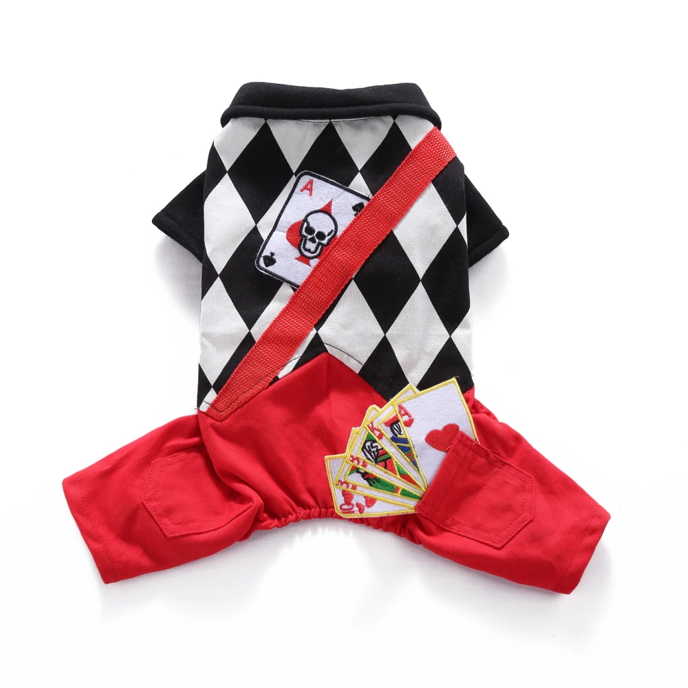 Собака пижамы Pet clothse флисовое пальто комбинезон Magic костюм | Дом и сад
