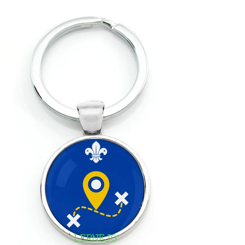 7 Наружная игра Geocaching символ брелок для ключей Бесплатные Geocaching действия держать спокойствие и любовь кулон дорожная бирка - Цвет: 7