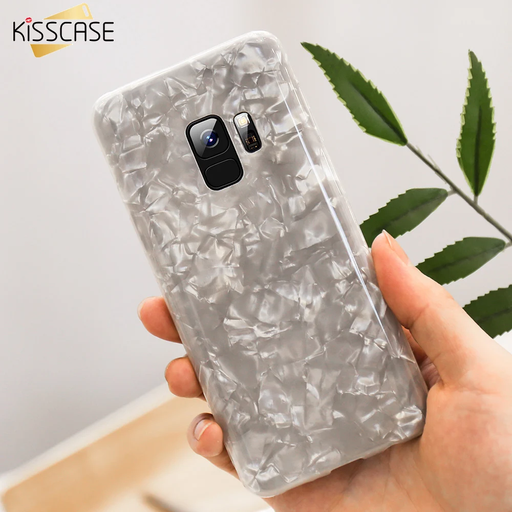 KISSCASE TPU + IMD силиконовый чехол для Samsung S8 S9 Plus Note 8 ультра тонкий Простой S7 Edge чехлы |