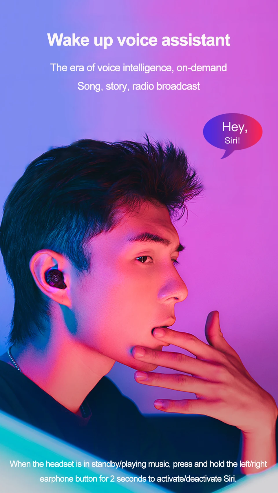 Sabbat Беспроводная гарнитура bluetooth Hi-Fi стерео IPX5 Водонепроницаемый Беспроводные наушники с зарядный чехол для iPhone samsung