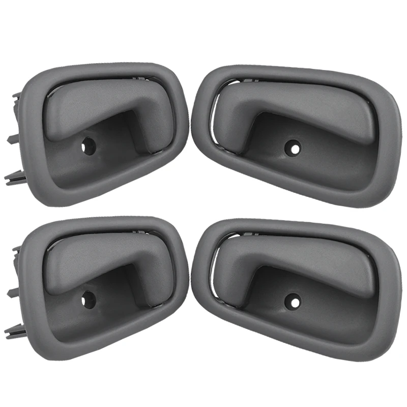 

4pcs All-round Dark Gray Interior Door Handle Inside Door Handles For Toyota Corolla Chevrolet Prizm 1998-2002 69206-02050
