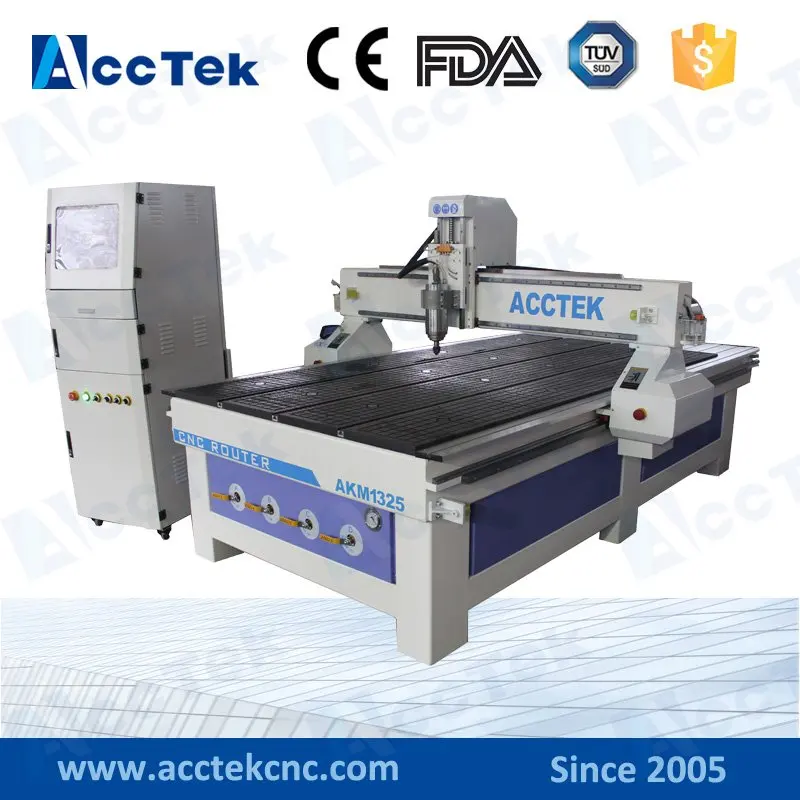 Китай дешевый деревообрабатывающий станок cnc маршрутизатор 1325 фрезерный |