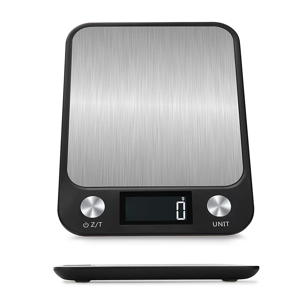 Цифровые кухонные весы из нержавеющей стали электронные Карманные пищевые с ЖК