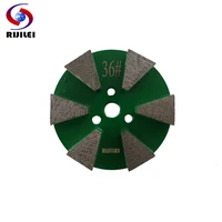 12pcslot 3inch diamond grinding disc metal bond grinding disk for concrete terrazzo floor marble polishing grinding pad y10
