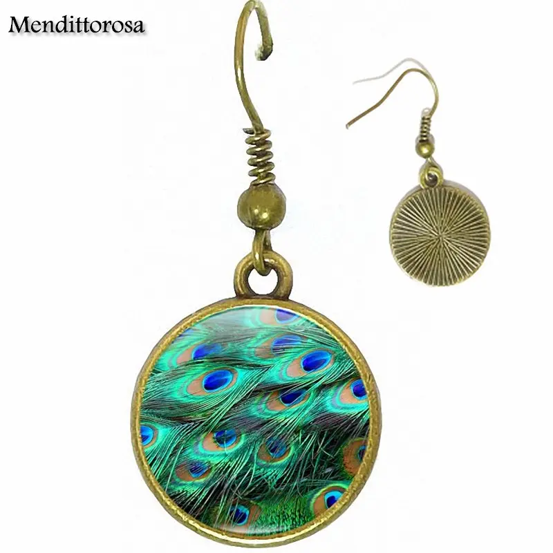 Подарок для девочек ручной работы модные ювелирные изделия в виде павлина