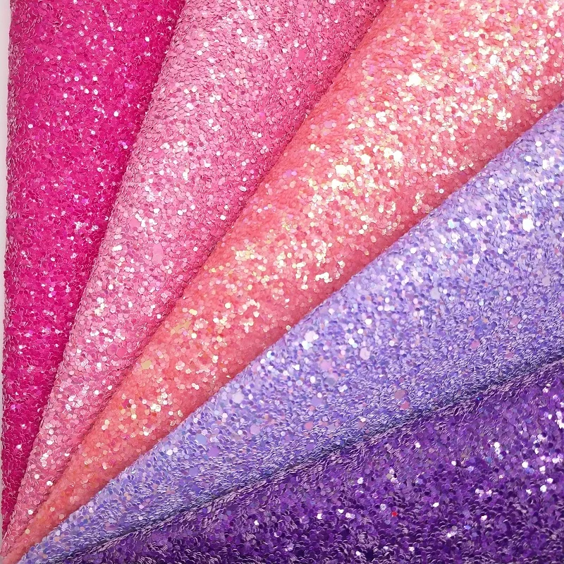 PG012 массивная блестящая кожа Fluo цвета Высокое качество PU ткань для DIY шитья P334|glitter