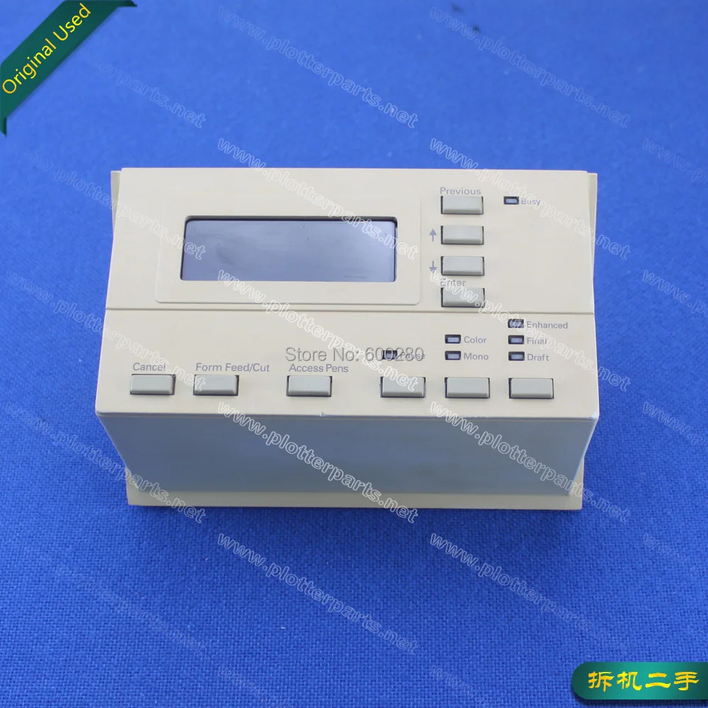 C2847-60087 C2847-60057 C2858-60018 HP Designjet 600 650C 1633 панель  управления плоттера частей используется | Компьютеры и офис | АлиЭкспресс