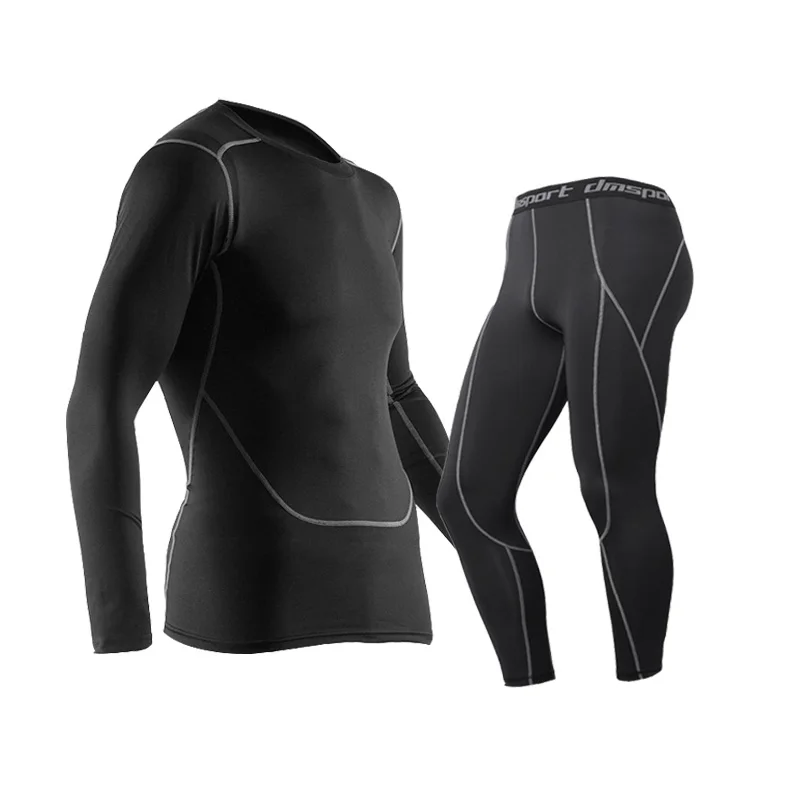 Зимние теплые мужские кальсоны 1 комплект термобелье Термокальсоны эластичные