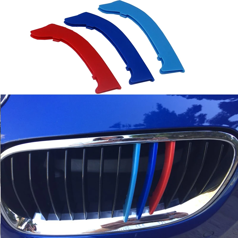 3D M Автомобильная Передняя решетка для гриля Спортивная покрытие наклейки на 2005