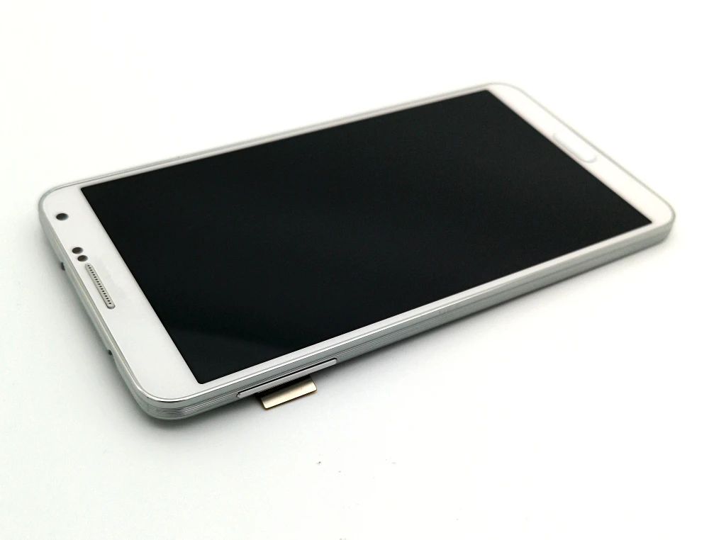 Для samsung Galaxy Note 3 N900 N9005 N900A N900V ЖК-дисплей кодирующий преобразователь сенсорного экрана в сборе с рамкой