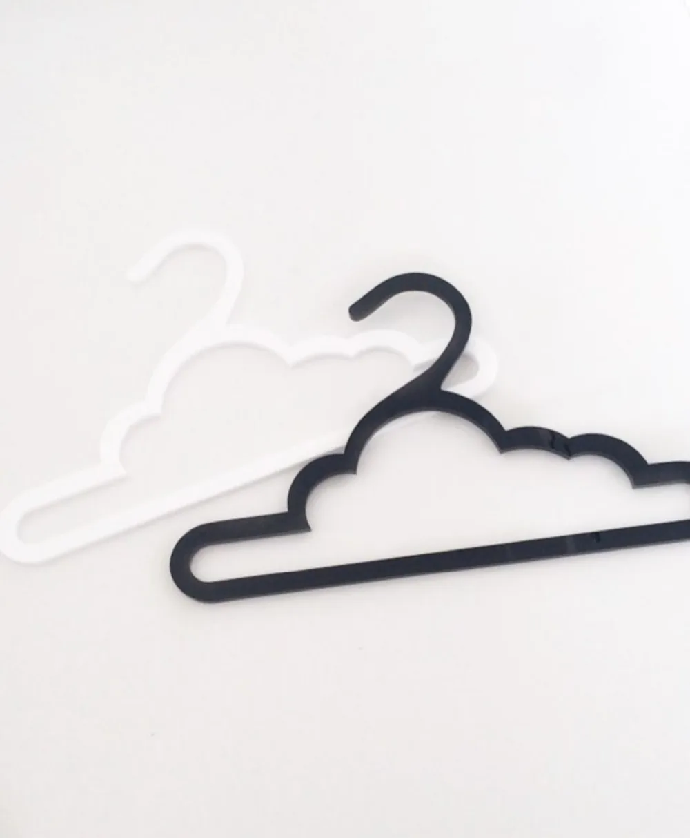 

1PC Nordic Scandinavia Handmade Wooden cloud Cloth Hangers Clothes Dryer Rack For Baby Kids Decor Crafts Clothing Display MI 013