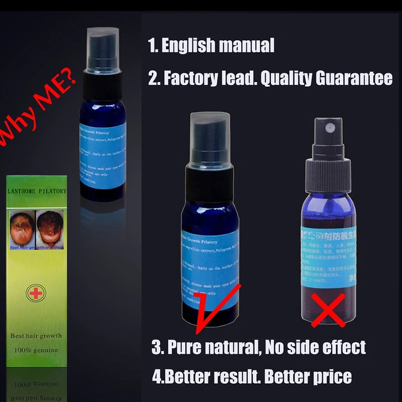 Новый Анти потеря волос Жидкость 30 мл/бутылка Быстрого отрастания Волос Продукт