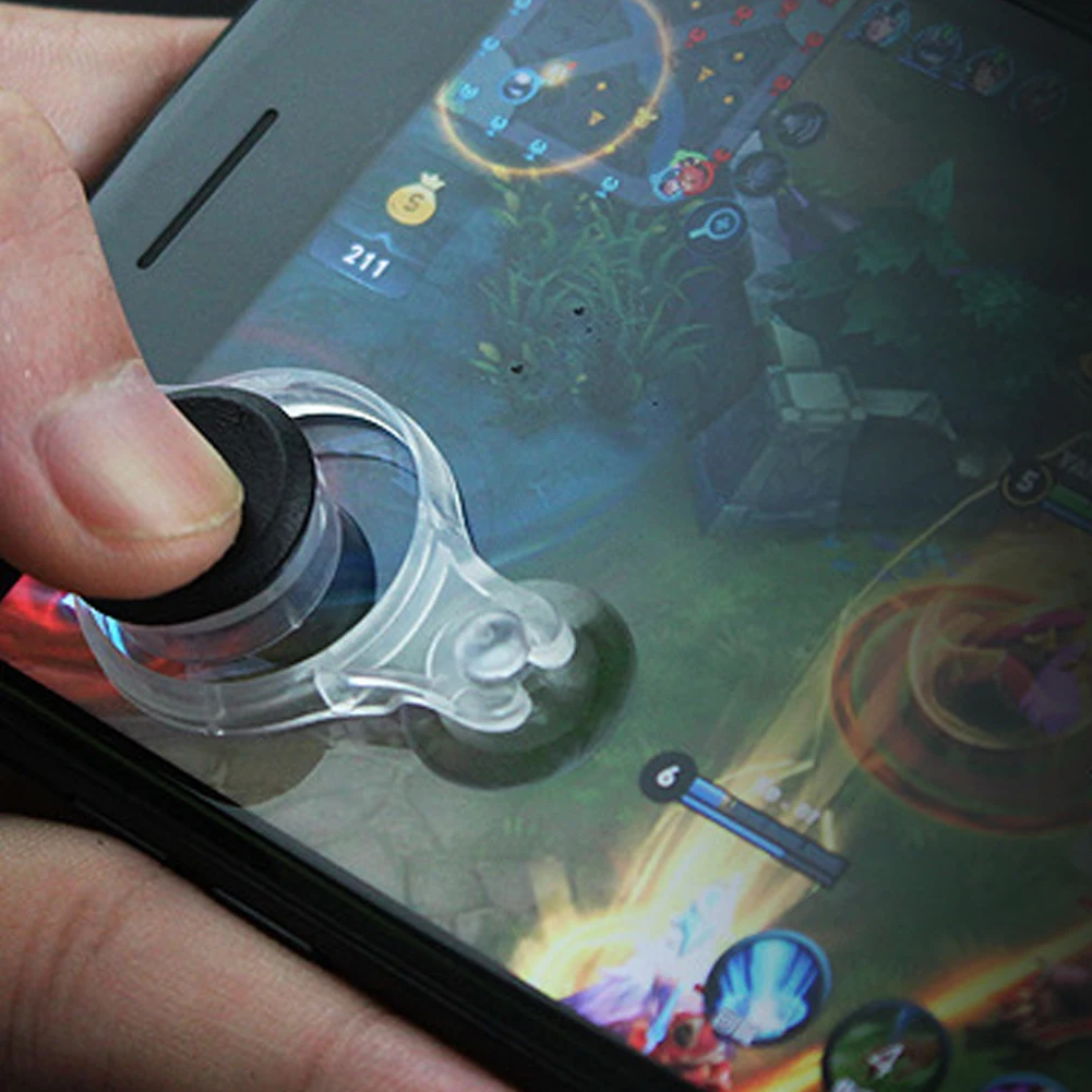 Мобильный телефон физический Джойстик Fling игровой джойстик для iPhone для телефонов samsung мягкая присоска геймпад управления Joy Stick