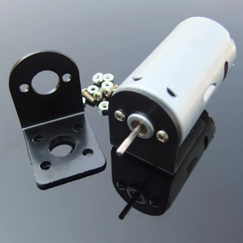 

1PC high speed 12V~24V DC Motor Holder Stand Bracket Mount for Hand Mini Drill PCB Drilling fit 365 385 380 390 Motor 33*31*26mm