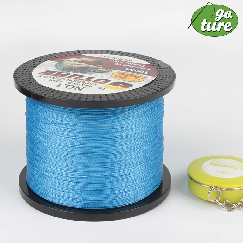 500M Goture Series Super Strong Japan Multifilament PE Braided Fishing Line 8 10 20 30 40 60LB |