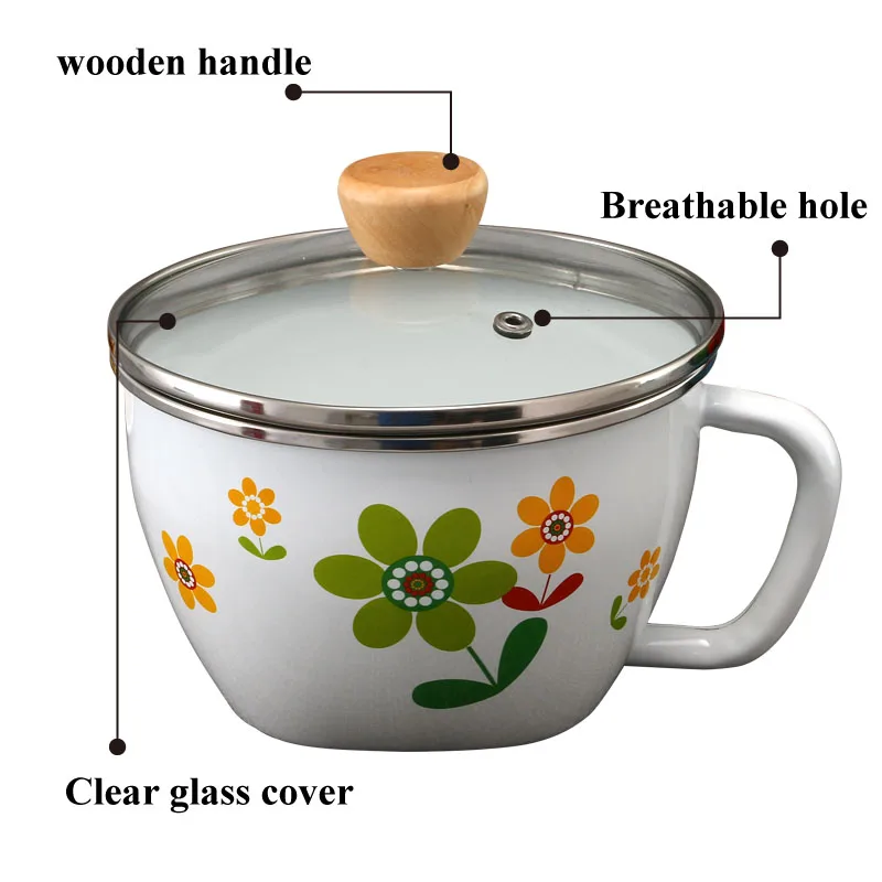 Креативная искусственная эмалированная посуда миска для лапши большой размер