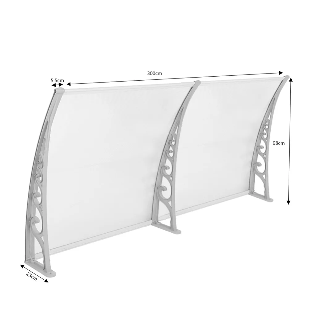 New DIY Waterproof Sun Shelter Gazebos Canopy Summer Outdoor Furniture Snow Rain Shade Different Shapes Garden Supplies Tool HWC